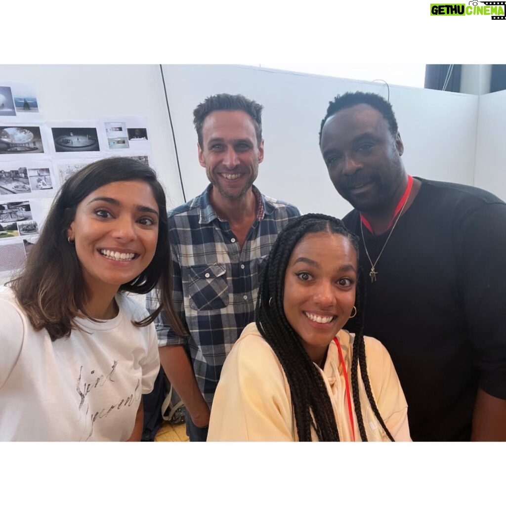 Freema Agyeman Instagram - Day 1 in the God of Carnage house!!! With @nicholailabarrie @ariyonb #DonitaGohil #MartinHutson at the one only @lyrichammersmith So much delicious energy in the room! Feeling very fortunate to be able to make art with these wonderful creatives at this tumultuous time within our Industry. During the SAG strike (for which Equity contract theatre does not apply) I am in solidarity with my colleagues striving for a fair and equitable outcome!! Truly hope a resolution can be found as soon as possible… Would also like to shout out the establishments who are offering striking actors discounts on food while they are not earning. That is proper decent. Special mention @sohohouse Oh to live in a fairer world… #mondaymusing
