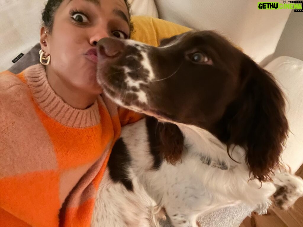 Freema Agyeman Instagram - When we need things to feel simpler and love filled, see animals. #mondaymusing #wishingyouagoodone ♥️