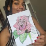 Freema Agyeman Instagram – Hi guys! Happy National Doodle Day! Auction is now live – LINK IN BIO – if you fancy bidding for my contribution! 🌺 Or anyone else’s on there for that matter – I won’t take it personally ha ha! Cos all proceeds go to raising funds for @epilepsyaction in support of people living with Epilepsy. All for the same incredible cause! So thank you for any support you can offer! And thank you for reading to the end! 💋 #nationaldoodleday @epilepsyaction @nationaldoodleday