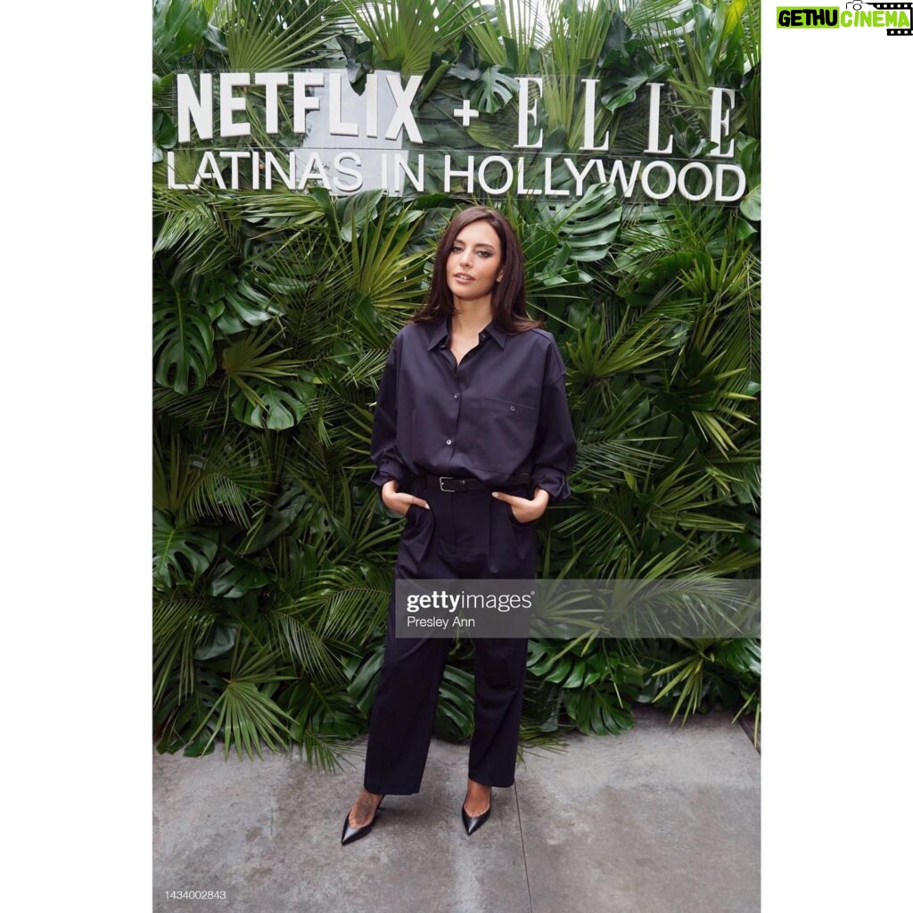 Génesis Rodríguez Instagram - Thank you for having me @netflix @elleusa @ninagarcia I left the luncheon so proud of everyone! What we have accomplished has not been easy. Thank you Netflix for hiring us all and giving us chance to represent our community 🥰❤️