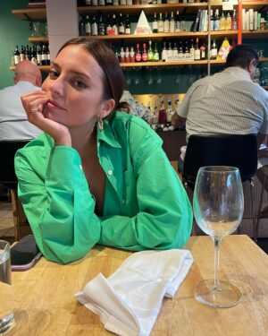 Génesis Rodríguez Instagram - Date night at @boiaderestaurant with my bestie @terryann9 

last pic is real life…
I get emotional about my gluten free pasta. It was so good 🥹
I love le cuisine baby.
Thank you @stinkyfishtales