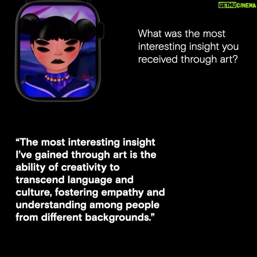 Gözde Mutluer Instagram - Already traditionally, here is a Q&A session with @gozdemutluer — the creator of the newly launched wearable art collection "Behind Her Eyez" presented on @neqla.app “Through my art, I aim to establish eye contact with the audience, exploring the transformative power of the moments when our eyes meet...” — Gozde Mutluer. Being wearable, Lucy’s portraits become something more than images, they accompany people in their daily lives. You can now wear “Behind Her Eyez” collection on your Apple Watch! Download 8 different Lucys via the link on @neqla.app’s profile bio.