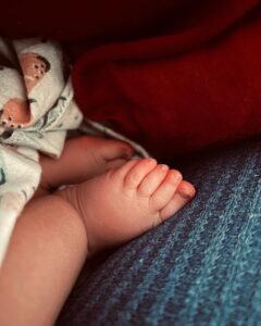Gabby Barrett Instagram - Our third baby arrived earth side early this morning, at home. Another life to love and cherish. Praising God for His kindness! Ivy Josephine Foehner 💕 (Ivy Jo ✨🐷)
