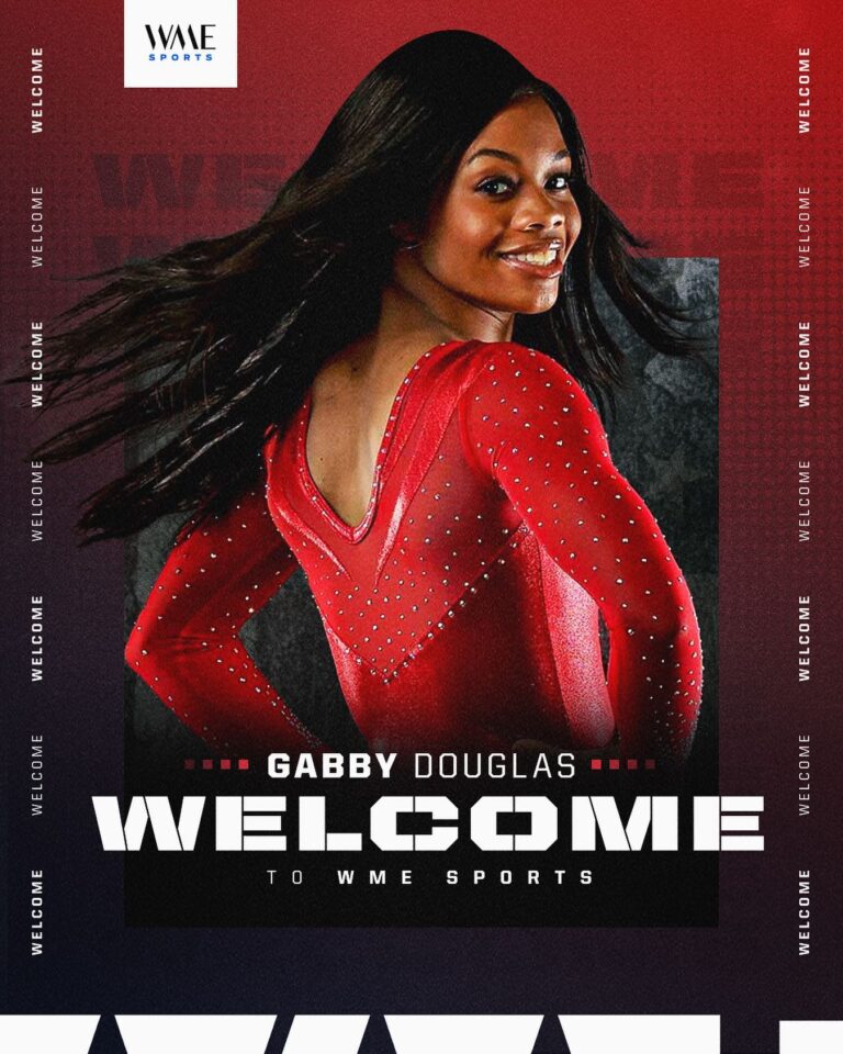 Gabby Douglas Instagram - WME Sports is proud to announce that we have signed three-time Olympic Gold Medalist Gabby Douglas.   In 2012, Gabby was part of the 