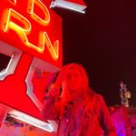 Gabby Petito Instagram - 🍿 . #timburtonart #neon