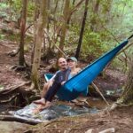 Gabby Petito Instagram - Fun fact: I was actually terrified to sit in the hammock above this little waterfall! 🧃 #hikingadventures #outsideisfree