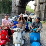 Gabi Butler Instagram - This experience was absolutely unforgettable…. first thing I would like to say is thank you, thank you, thank you @scooteromatours for this amazing day 🤍 you guys not only made me feel special, but the rest of my family as well 🙏🏽 You all have a heart of gold and I can’t thank you enough for giving us the most wonderful day! Definitely the highlight of our trip in Rome. If you guys ever come to the U.S. i’m taking you on my tour, which is jet skis and boats 😉😂 until next time ❤️