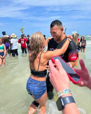 Gabi Butler Instagram - TAKE ME TO THE WATER 😍😭🥹 I AM SO BEYOND PROUD OF ALL OF YOU!!!!!!! the routine you guys put out was hands down one of the most beautiful routines i’ve ever seen…. Literally brought tears to my eyes. It makes my heart so full to see you guys fulfill your dreams and goals…. I love you guys with all my heart 🙏🏽 all I can say is FIOFMU baby