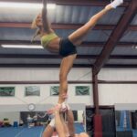Gabi Butler Instagram – when you mix coed stunting with group stunting 🤩✨