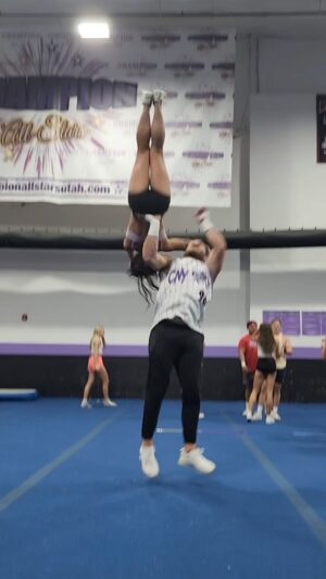 Gabi Butler Instagram - listen to these words…. don’t ever let someone tell you, “you can’t” do something. You can do ANYTHING, you put your mind to 👏🏽🙏🏽 behind every successful athlete, is an athlete that had to fail a million times to get back up and do it until they made it perfect. Thank you @xricky_nunnx for putting in the time with me and always believing in me and being so patient 🤍 you truly are amazing ✨