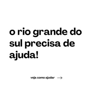 Gabi Melim Instagram - oi meus amores, como vocês sabem o rio grande do sul tá passando por uma situação muito complicada por contas das fortes chuvas e infelizmente existe previsão de mais chuva para a região nos próximos dias, o que pode prejudicar muito quem ainda espera por resgate.

muitas pessoas perderam tudo, muitas seguem desaparecidas e muitas que foram resgatadas ainda não conseguiram encontrar familiares ou seus animais de estimação.

deixei aqui algumas formas de ajudar! doem quanto puder, toda e qualquer ajuda é valida e muito necessária nesse momento 🤍🙏🏻