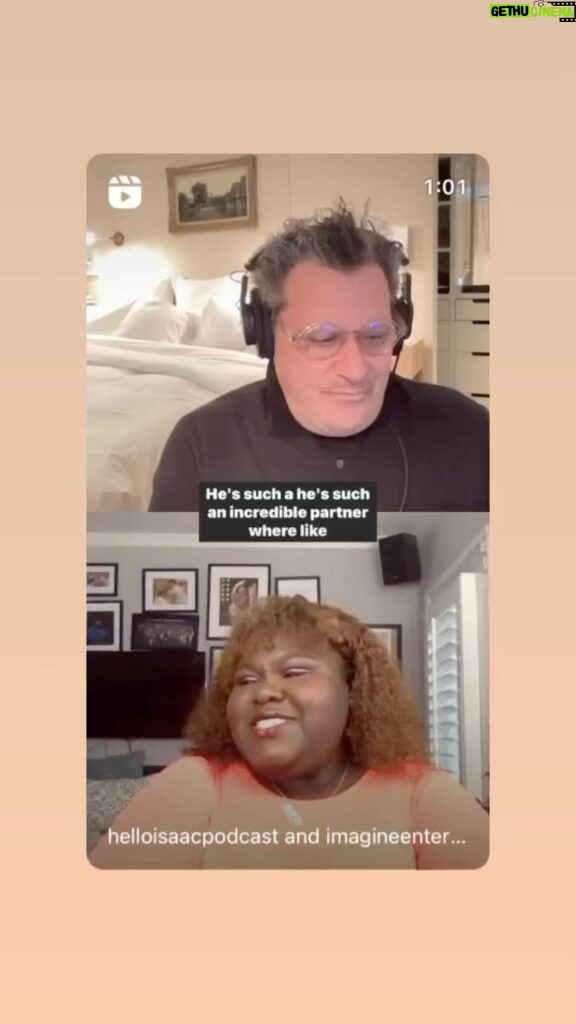 Gabourey Sidibe Instagram - On the latest episode of the @helloisaacpodcast