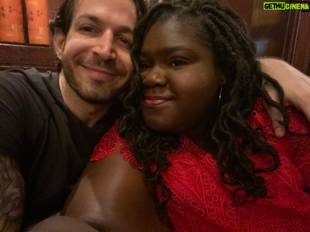 Gabourey Sidibe Instagram - It was 2020 and our 1st ever Valentines Day together and every day since, my love for @brandontour somehow continues to grow by leaps and bounds. Happy VDay to you and your loves!