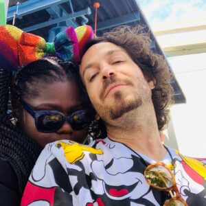 Gabourey Sidibe Instagram - In the beginning of our relationship when we used to be outside.
