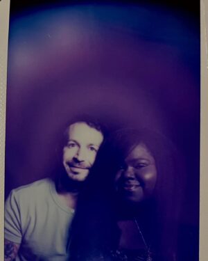 Gabourey Sidibe Instagram - Happy Anniversary to my phenomenal husband @brandontour! These 5 years together and 3 years married have really been the best years of my life.  I got so lucky the day I said Yes to this amazing man. My favorite person in the world before I give birth to 2 little personified representations of the love we share.  I love you Poppa. Watching you flourish into an incredible husband and partner makes me so excited to see you become a Daddy💜💜💜 Happy Anniversary my love!