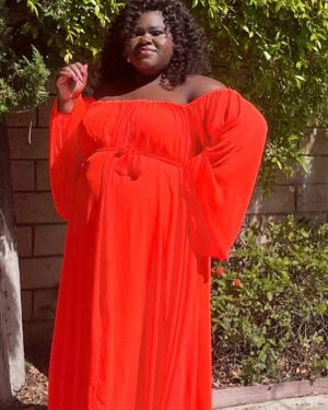 Gabourey Sidibe Instagram - While I didn’t have the stamina to get on anybody’s red carpet at the moment, I was absolutely there at @essence and their #essencebwih2024 celebration to cheer on my EGOT Nominee homegirl @thedaniellebrooks whose moving speech literally cracked thunder and brought a cleansing and peaceful rain. She is such a powerhouse and I’m constantly in awe of her.