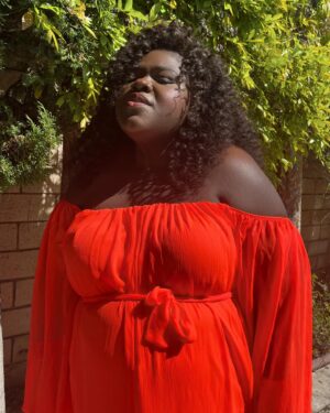 Gabourey Sidibe Instagram - While I didn’t have the stamina to get on anybody’s red carpet at the moment, I was absolutely there at @essence and their #essencebwih2024 celebration to cheer on my EGOT Nominee homegirl @thedaniellebrooks whose moving speech literally cracked thunder and brought a cleansing and peaceful rain. She is such a powerhouse and I’m constantly in awe of her.