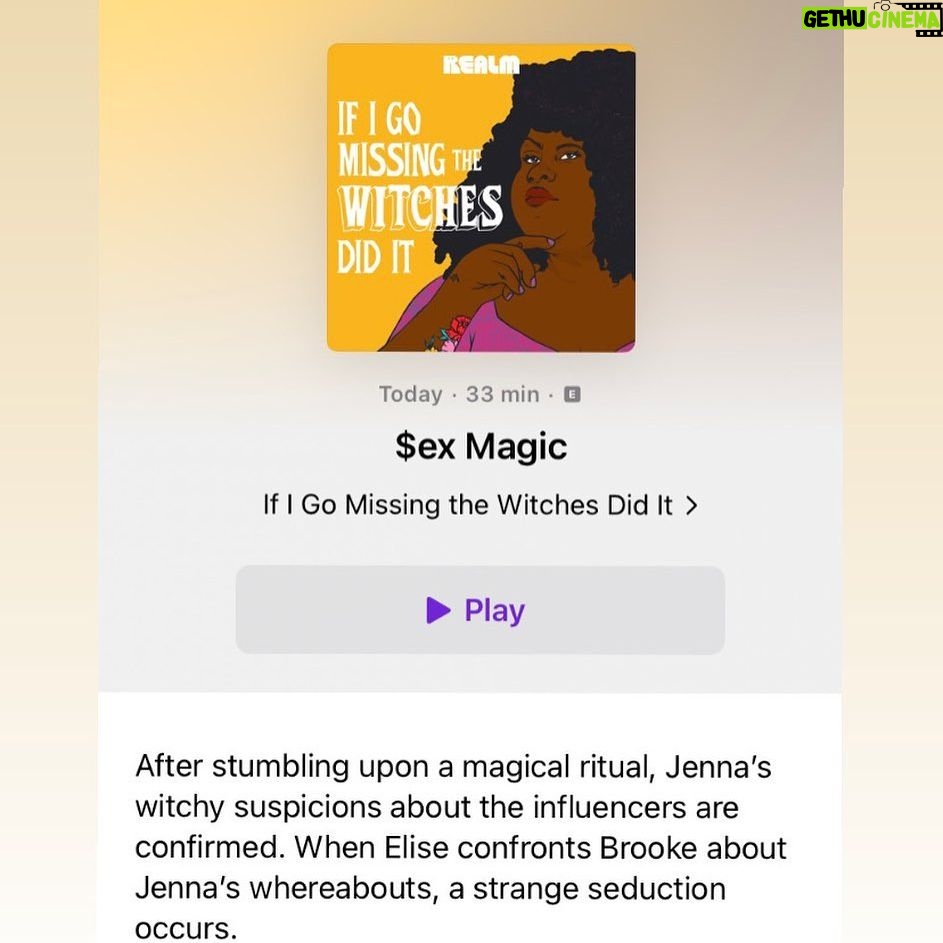 Gabourey Sidibe Instagram - If you’re into #IfIGoMissingTheWitchesDidIt, there’s a new episode available and FYI, it’s 1 of my favorites of the season! Download it where ever you listen to podcast!🧙🏿‍♀️🧙🏿‍♀️🧙🏿‍♀️🧙🏿‍♀️