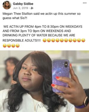 Gabourey Sidibe Instagram - This the 1st summer I had a man and it shows.  #FacebookMemories