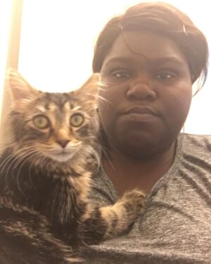 Gabourey Sidibe Instagram - This was 1 of the photos I used on dating apps cuz I wanted to be honest about needing a step daddy for Aaron.