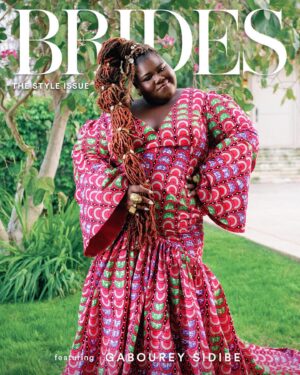 Gabourey Sidibe Instagram - The Style Issue is HERE, and Gabourey Sidibe is @brides newest cover star! 👏 From how @gabby3shabby and @brandontour first fell in love (spoiler alert: their first date was 7 hours long!) to their non-traditional wedding plans, tap the #LinkInBio to read the full interview. 💍

Credits: 
Talent: @gabby3shabby   @brandontour
Photography: @erichmcvey
Photo Team: @dennisroycoronel; @matolikeelyphoto
Creative Direction: @annapriceolson
Hair: @misscopeland310 
Makeup: @tobyfleischman 
Makeup Assistant: @heatherb.makeup
Styling: @kellyaugustine
Fashion Assistants: @corinnepl; @couturemoments_ 
Production: @wonderserra
Videography: @wesfilms
Booking: @talentconnectgroup
Cover story writer: @jmargaretbeauty 
In partnership with @ninewest
