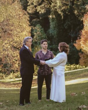 Gabriel Conte Instagram - wildly unqualified… but had the absolute honor of officiating the 30 year vow renewal ceremony for my in-laws this weekend! :)