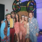 Gabriel Conte Instagram - 60s themed 60th bday for pops this weekend! Left my soul and my sweat in that dance circle 🪩 happy birthday dad!