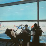 Gabriel Conte Instagram - parents who say traveling with a 9 month old is easy are pathological liars. anyways! hello LA we made it :)