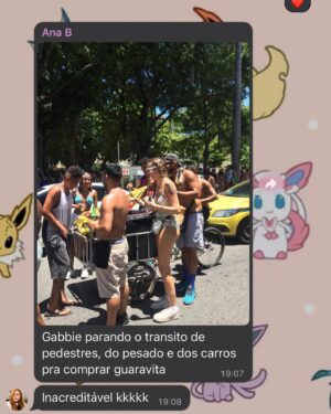 Gabriela Fadel Instagram - Nunca não é carnaval