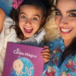 Gabriela Sari Instagram - Antes de nacer estabas unida a mi, a través de un cordón mágico! ✨Que transportó durante 9 meses todos los alimentos y el oxígeno q necesitabas para crecer y desarrollarte 💜 @matercell nos acompaña desde su nacimiento y para toda la vida dándonos acceso a la medicina regenerativa del presente y futuro 🙌 Hace poco nos hicieron llegar un regalo para poder compartir con ella la historia de nuestra decisión sobre guardar sus células madre. Deslizá el carrusel para ver el hermoso regalo. 🥰Gracias por darnos un momento de lectura en familia Con @rulo decidimos que íbamos a guardarlas para vos bebita linda @donnasoy ♾ Gracias por protegernos siempre @matercell Www.matercell.com