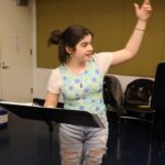 Gabriella Pizzolo Instagram - Beethoven: Live in Concert is only a week and a half away! check out @bvnthemusical and get your tickets today! swipe for a sneak peek of rehearsal shenanigans and some amazing press photos from @takeabowpodcast ⭐️