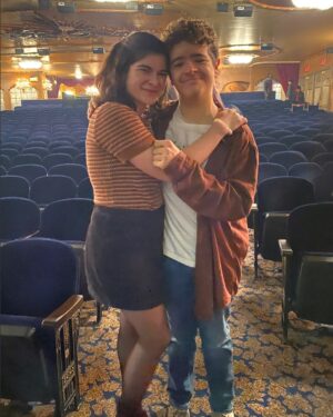Gabriella Pizzolo Instagram - a pleasure to attend the tale of Sweeney Todd, but even more so to see @gatenm123 💈