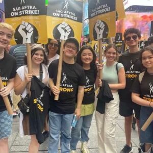 Gabriella Pizzolo Instagram - with workers returning to their jobs or education this September, it reminds me how the WGA and SAG-AFTRA are still fighting to do the same. the WGA has been on strike for over 100 days, and SAG is still standing strong with them, after nearly two months. striking reinforces the truth: entertainment isn’t going anywhere, and neither are we. #WGAstrong #SagAftraStrike