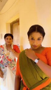 Gabriella Sellus Instagram - Fav song with fav achuma …..❤️ @archanaahagalahalli