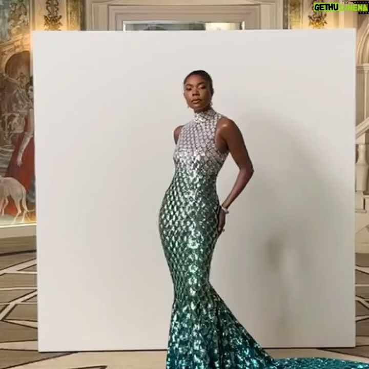 Gabrielle Union Instagram - Stepped on the carpet and parted the sea #MetGala