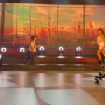 Gaby Ramirez Instagram - @mediometro_original y @gabyramireztv no cumplen las expectativas de los jueces y se quedan con 23 puntos 😮 #LasEstrellasBailanEnHoy