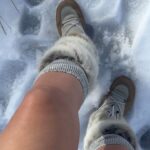 Gaby Ramirez Instagram – Cada año espero con ansias la nieve ❄️!! 
Quizá por que cuando era niña era un sueño poder conocerla . 
#sky #snow #time #travelphotography #travelblogger #travel #enjoy #enjoysnow #gabyramirez