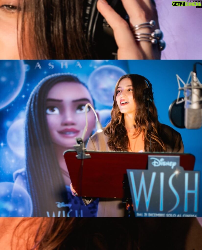 Gaia Gozzi Instagram - I #WISH I was… ASHA 💙 Sono onorata di poter prestare la voce alla mia eroina @disneyit preferita. Ci vediamo dal 21 Dicembre al cinema!