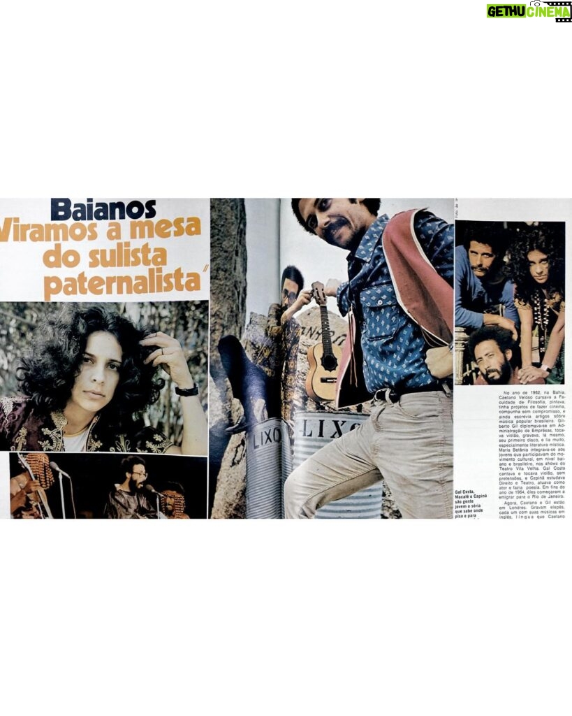 Gal Costa Instagram - Hoje é dia de Macalé! O amigo, parceiro e ex-sócio @jardsmacale completa hoje 81 anos. Além de compor canções emblemáticas gravadas por Gal, Macalé também dirigiu seus shows. Com Capinan, Paulinho da Viola e Gal Costa, Jards Macalé criou a empresa Tropicarte. A agência fora pensada para administrar os espetáculos dos seus fundadores, mas Gal era “a única que ganhava grana”, diz Jards. “O Paulinho da Viola não aguentou muito, não, saiu logo porque viu que aquilo era maluquice.” Jards e Capinan, em todo caso, continuaram produzindo os shows de Gal – que também gravou composições da dupla, como “Pulsars e Quasars”, presente no disco Gal, de 1969. “É um sub-blue, uma supercanção de amor gravada num disco voador de tampa de panela, um disco voador daqueles que só existem na revista O Cruzeiro”, definiu Caetano em texto para O Pasquim. Mas o auge da parceria veio com a turnê Fatal, dirigida pelo poeta Waly Salomão e registrada no álbum ao vivo Fa-Tal – Gal a Todo Vapor, de 1971. É nele que está a versão da cantora para “Vapor Barato”, de Jards e Salomão, um clássico absoluto da música brasileira. Os shows foram lendários, com performances que eram ao mesmo tempo sedutoras e combativas – uma explosão de ideias coloridas dentro do sistema militar, que tentava impor o preto & branco. Feliz aniversário, Jards Macalé! Fonte: Trecho escrito pelo jornalista Paulo Terron para Ocupação #EquipeGal #GalCosta