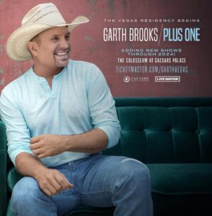 Garth Brooks Instagram - Due to extraordinary demand Garth Brooks/Plus One Las Vegas Residency at @caesarspalace is extending through 2024. 

“My whole life I have heard the saying, 'Rome wasn't built in a day.' Well, thanks to God and the people, ours was. Truly grateful and unapologetically excited.” - Garth Brooks 

More information: Ticketmaster.com/GarthVegas
