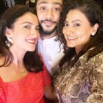 Gauahar Khan Instagram - My Happy Girl ! My crazy sister ! My irritating nautanki ! My accent wali firang behen ! I promise to be ur alarm clock forever . Hehehehhe , you are the cutest . I love you . May Allah bless you with the best on this birthday and forever more . Always making best memories. U deserve the best of comfort and love n good health , n may Allah gift you with this n more beyond your imagination. Ameen . Miss you . As much as I called u a bull all my life , Allah gave me my very own bull too , my Zehaan is a taurian too . Hahahaha life is special . Alhamdulillah. Have fun my Nix ! ❤️😘🍰 happy birthday @nigaarzkhan you are such an amazing khala to my Zehaan , thank u for everything. 🍰😘 #nikkiammi