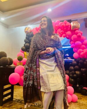 Geetha Madhuri Instagram - Outfit - @anvithafashions