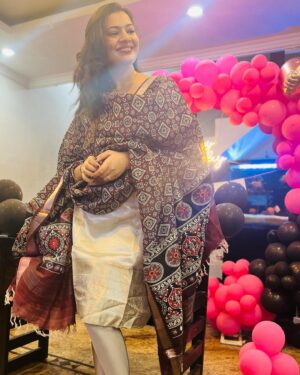 Geetha Madhuri Instagram - Outfit - @anvithafashions