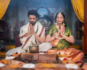Geetha Madhuri Instagram - Seemantham Veduka !!! 

PC - @guntiartstudio 
Decoration- @vinnus_classy_events
Bommalu - @shubhamasthu_pellisamagri