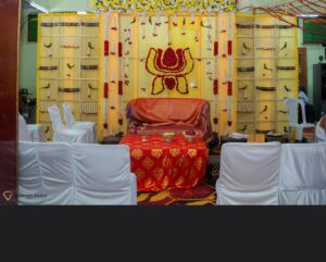 Geetha Madhuri Instagram - Seemantham Veduka !!! 

PC - @guntiartstudio 
Decoration- @vinnus_classy_events
Bommalu - @shubhamasthu_pellisamagri