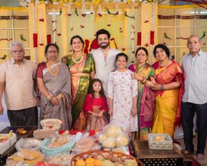 Geetha Madhuri Instagram - Seemantham Veduka !!! 

PC - @guntiartstudio 
Decoration- @vinnus_classy_events
Bommalu - @shubhamasthu_pellisamagri