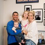 Gemma Atkinson Instagram - To think some called it curse… Yet 6 years and a beautiful family later and you’re still in my top 5 😉 Happy Anniversary Gorks! I love you so much. With all the noise and craziness around us, you’ll always be my safe place away from it all ❤️ Here’s to us! 🥂 I can’t wait to celebrate later! Ps. I will forever annoy you with an air horn 🤣 @gorka_marquez