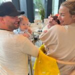 Gemma Atkinson Instagram - When Thiago met Lyra…. 🥰 Future dance partners of which all their skill set in dance, will be from me. 😂