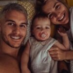Gemma Atkinson Instagram - To think some called it curse… Yet 6 years and a beautiful family later and you’re still in my top 5 😉 Happy Anniversary Gorks! I love you so much. With all the noise and craziness around us, you’ll always be my safe place away from it all ❤️ Here’s to us! 🥂 I can’t wait to celebrate later! Ps. I will forever annoy you with an air horn 🤣 @gorka_marquez