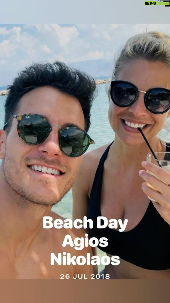 Gemma Atkinson Instagram - My phones rubbing it in reminding me of that time 5 years ago today when we weren’t exhausted 🤦🏼‍♀️😂 @gorka_marquez ❤️